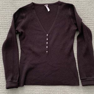 Aqua 100% Cashmere Sweater